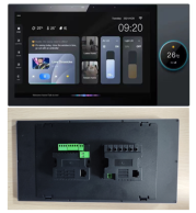 Tuya 10-Inch Smart Home Control Panel, Android Touchscreen, WiFi, Bluetooth, App, Dedicated Multi-Room Smart Hub, Black Panel